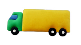 Dekoracja ścienna Ciężarówka - Yellow