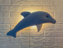 Lampka nocna Fluffy Delfin